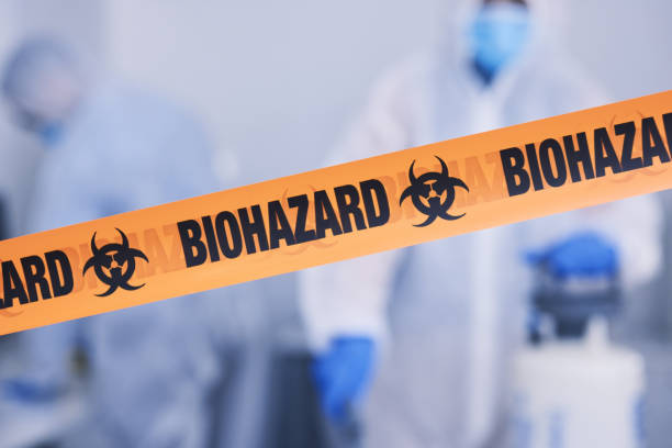 Professional Drug Lab Cleanup technician working in Bertram, TX